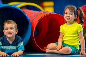Toddlers Playing